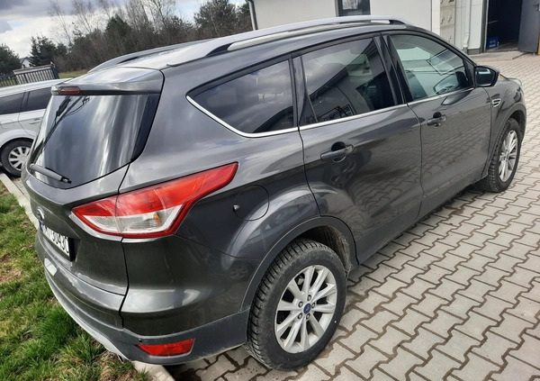 Ford Kuga cena 50999 przebieg: 161000, rok produkcji 2015 z Przecław małe 232